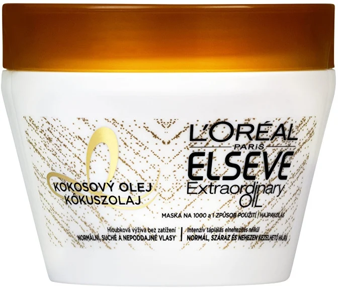 Maschera nutriente per capelli normali e secchi