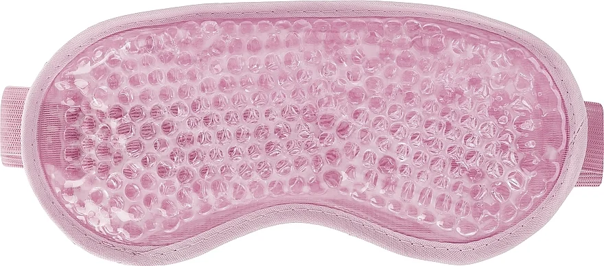 Mascherina per dormire in gel rinfrescante, rosa