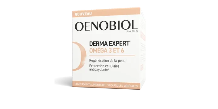 Oenobiol Derma Expert Omega 3 6 Rigenerazione della Pelle 30 capsule