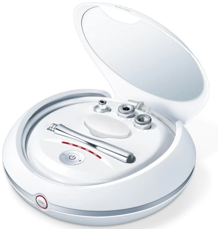 Dispositivo per peeling professionale della pelle del viso