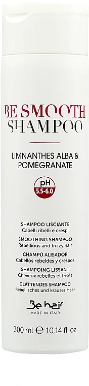 Shampoo lisciante per capelli ribelli e crespi