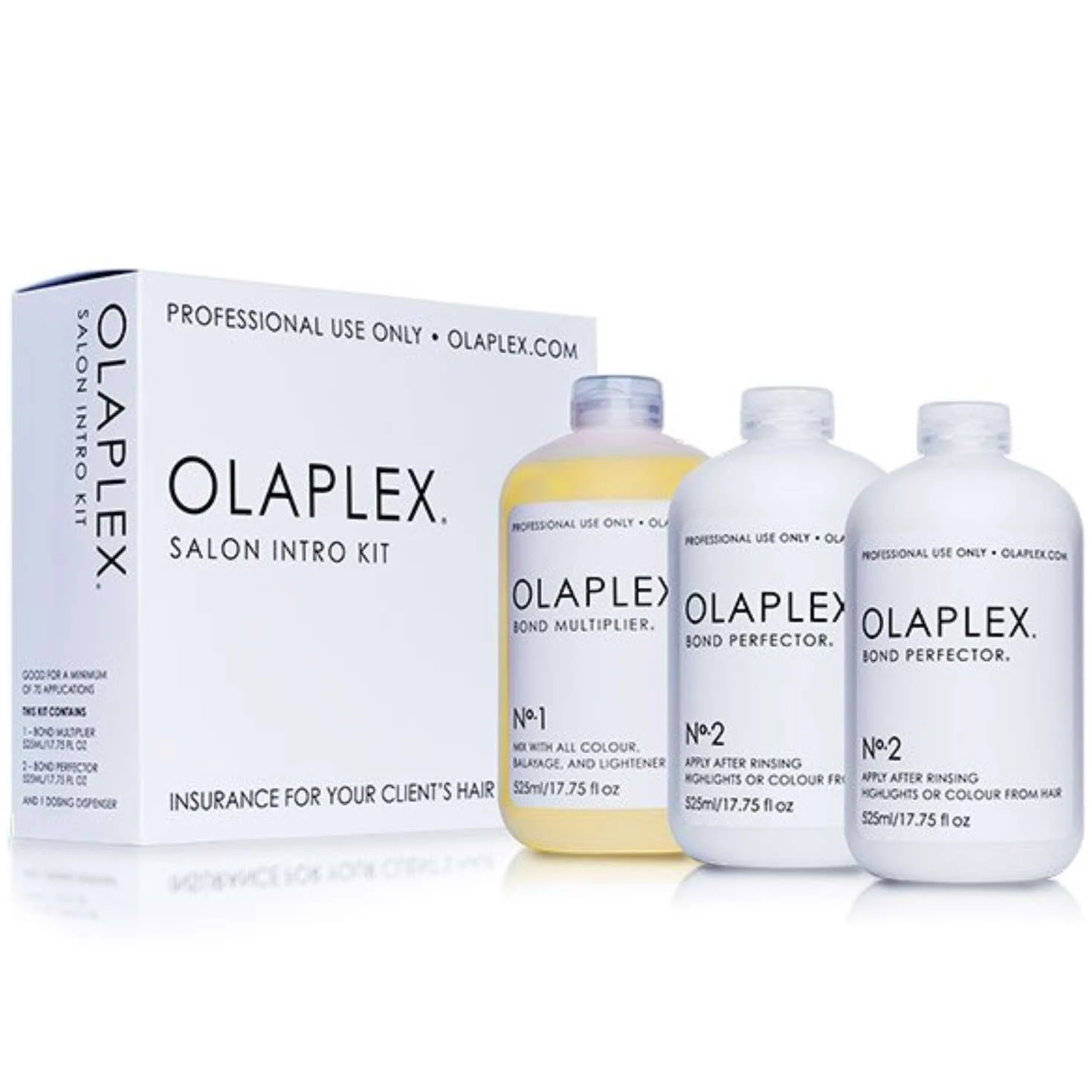 KIT OLAPLEX SALON INTRO SET 3 x 525 ML.