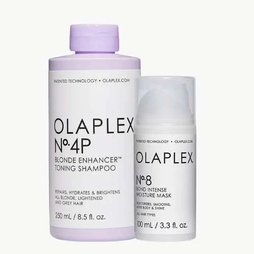 OLAPLEX KIT CAPELLI BIONDI IDRATAZIONE LEGGERA- N°4P 250ML + N°8 100ML