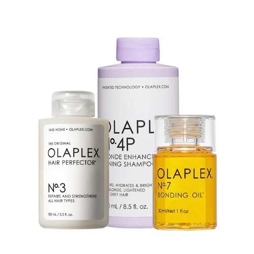 OLAPLEX KIT ANTI GIALLO – N°3 + N°4P + N°7