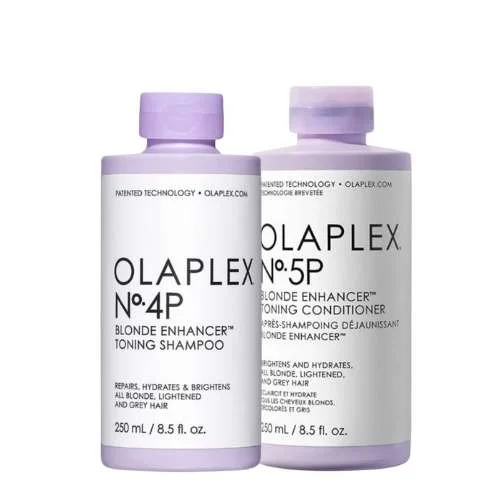 OLAPLEX KIT TONALIZZANTE PER BIONDI BRILLANTI – N° 4P 250 ML. + N° 5P 250 ML.