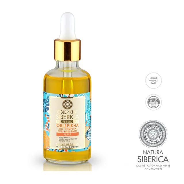 NATURA SIBERICA Oblepikha – Oil Complex For Hair Ends | Punte dei Capelli