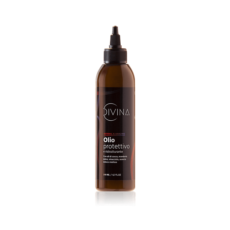 DIVINA BLK Olio Protettivo e Ristrutturante 150 ml