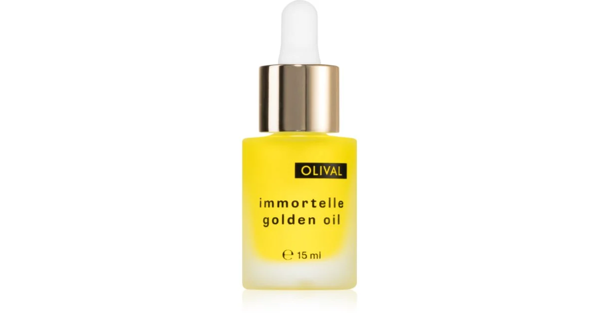 Olival Immortelle Golden olio viso per pelli sensibili e secche 15 ml