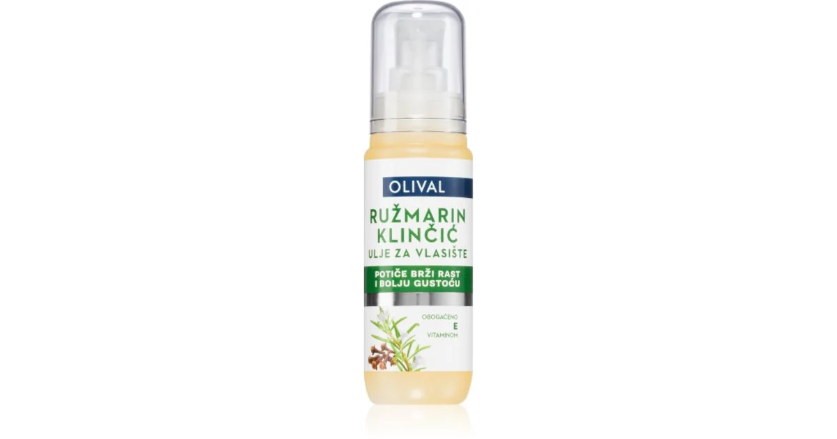 Olival Rosemary Clove olio per la crescita dei capelli 60 ml