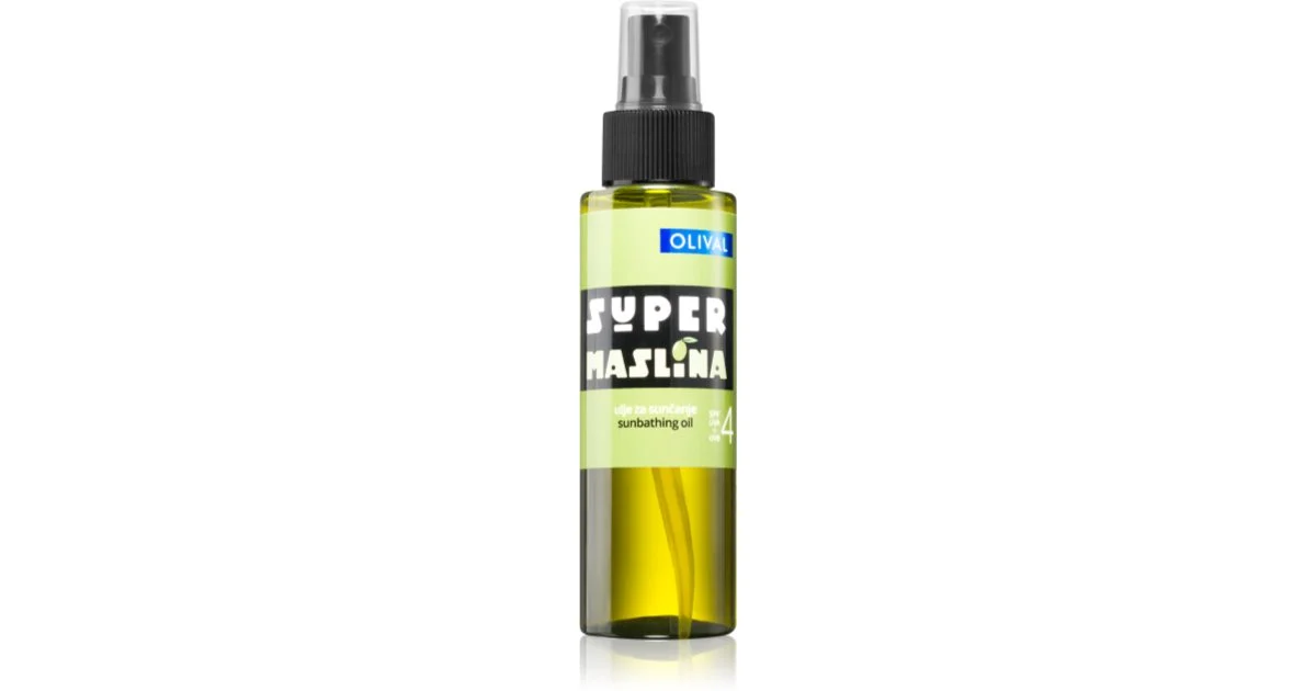 Olival SUPER Olive olio abbronzante secco SPF 4 100 ml