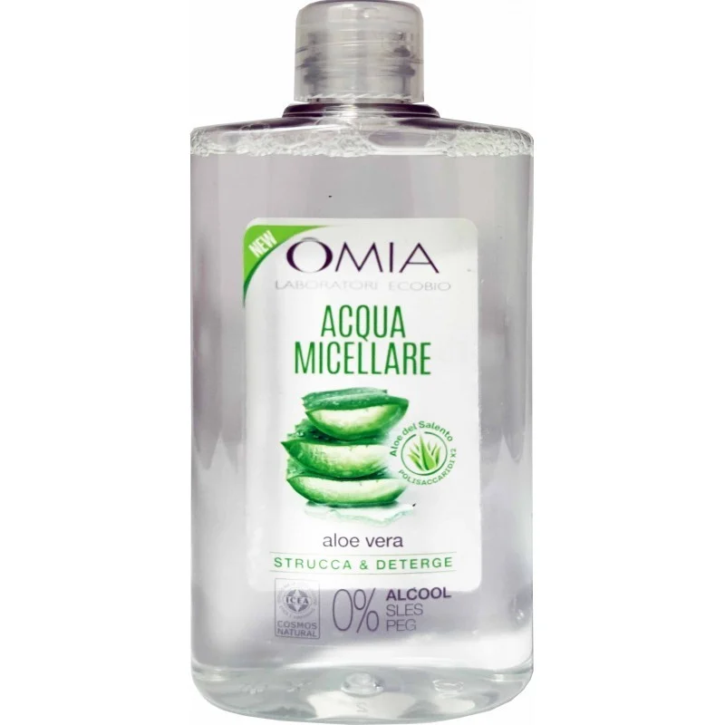 OMIA Acqua Micellare Aloe Vera – Strucca e Deterge
