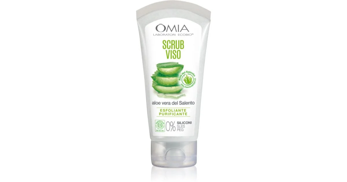 Omia Laboratories Aloe Vera del Salento esfoliante detergente viso con aloe vera 75 ml