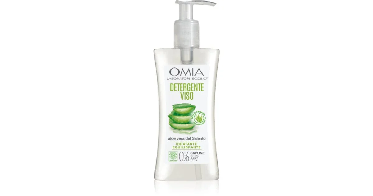 Omia Detergente Viso Idratante Aloe Vera 200 Ml