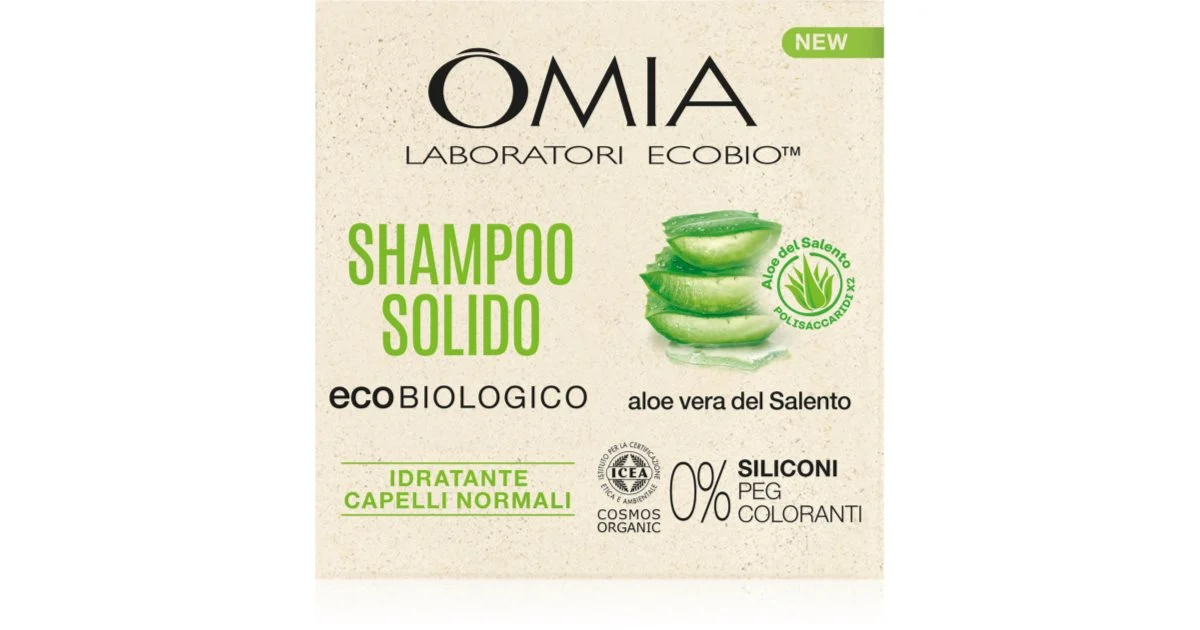 Omia Laboratories Aloe Vera del Salento Shampoo solido 50 g