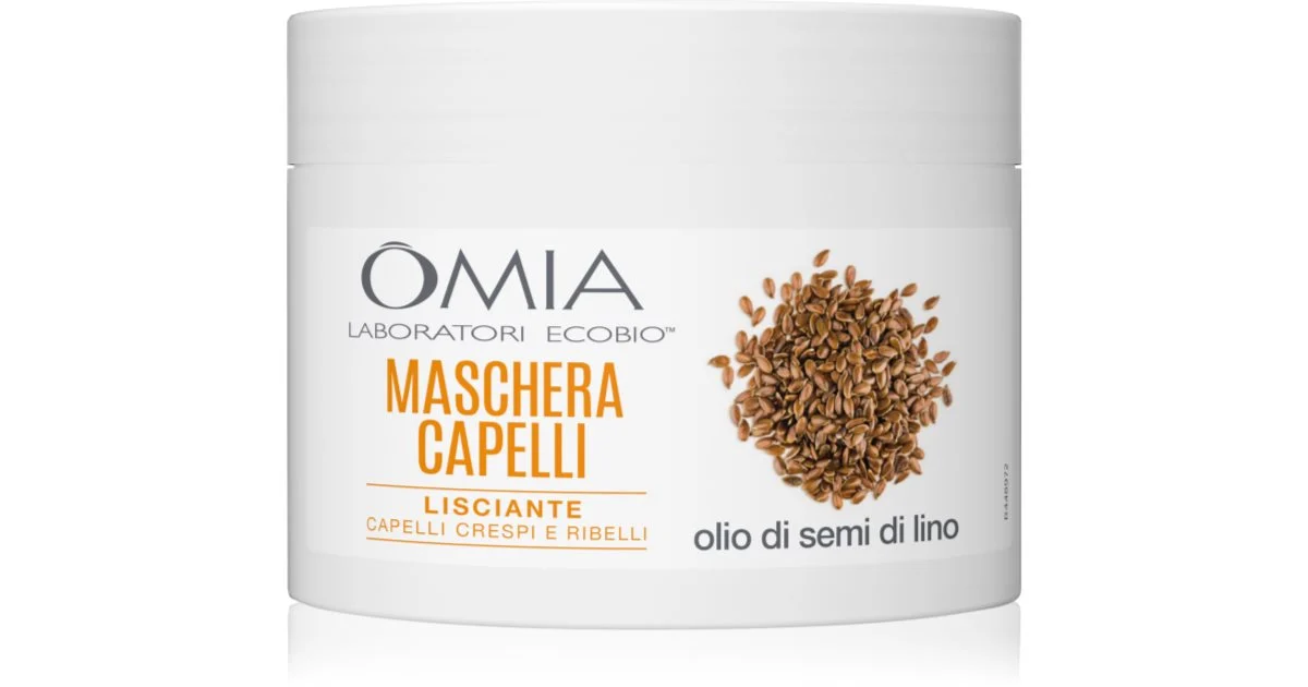 Omia Maschera Capelli Olio Di Semi Di Lino 250 Ml