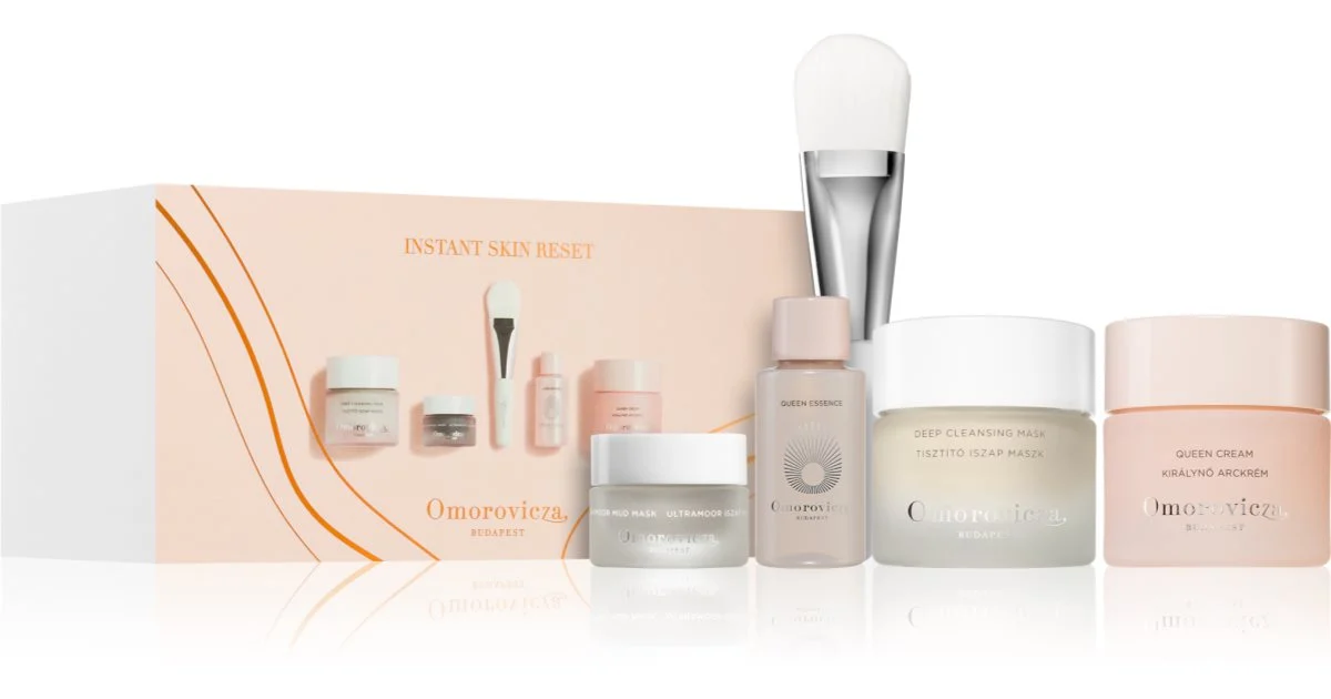 Omorovicza Instant Skin Reset Set confezione regalo per la pulizia e la tonicità del viso