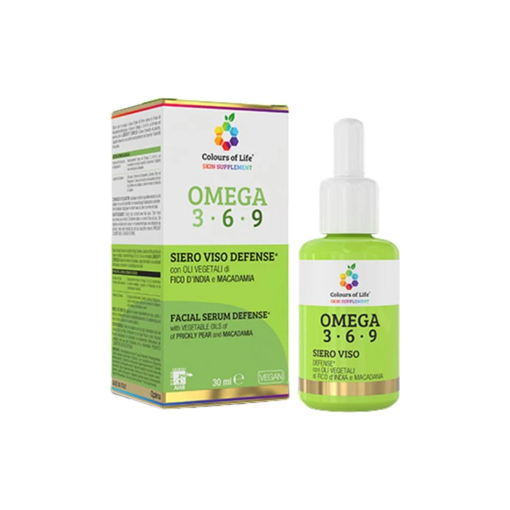 Optima naturals Colours of Life Siero Viso Omega 3-6-9, 30 ml