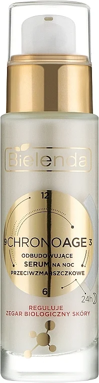 Siero viso antirughe da notte