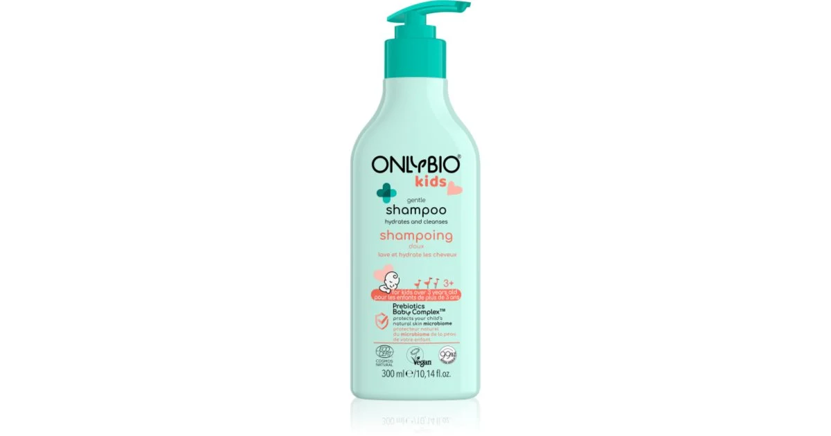 OnlyBio shampoo delicato per bambini dai 3 anni in su 300 ml