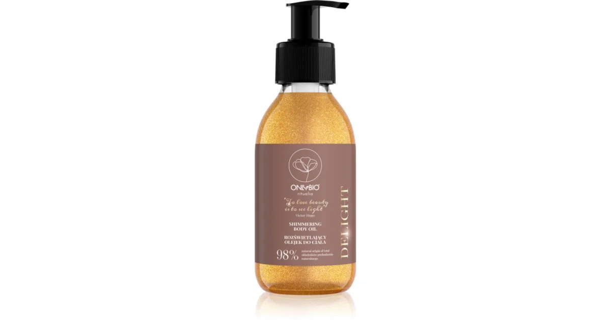 OnlyBio Ritualia Delight olio brillante per il corpo 150 ml