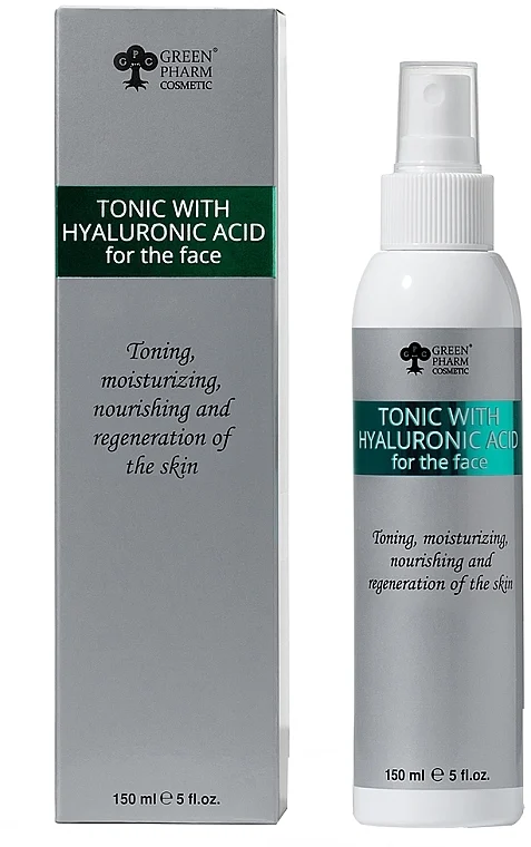 Tonico viso all'acido ialuronico