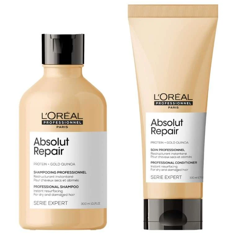 SERIE EXPERT ABSOLUT REPAIR SHAMPOO 300 ML. + CONDITIONER 200 ML.
