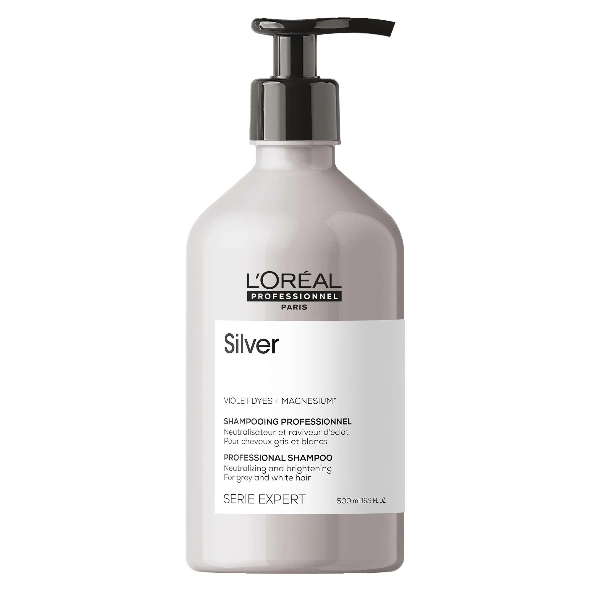 SERIE EXPERT SILVER SHAMPOO 500 ML.