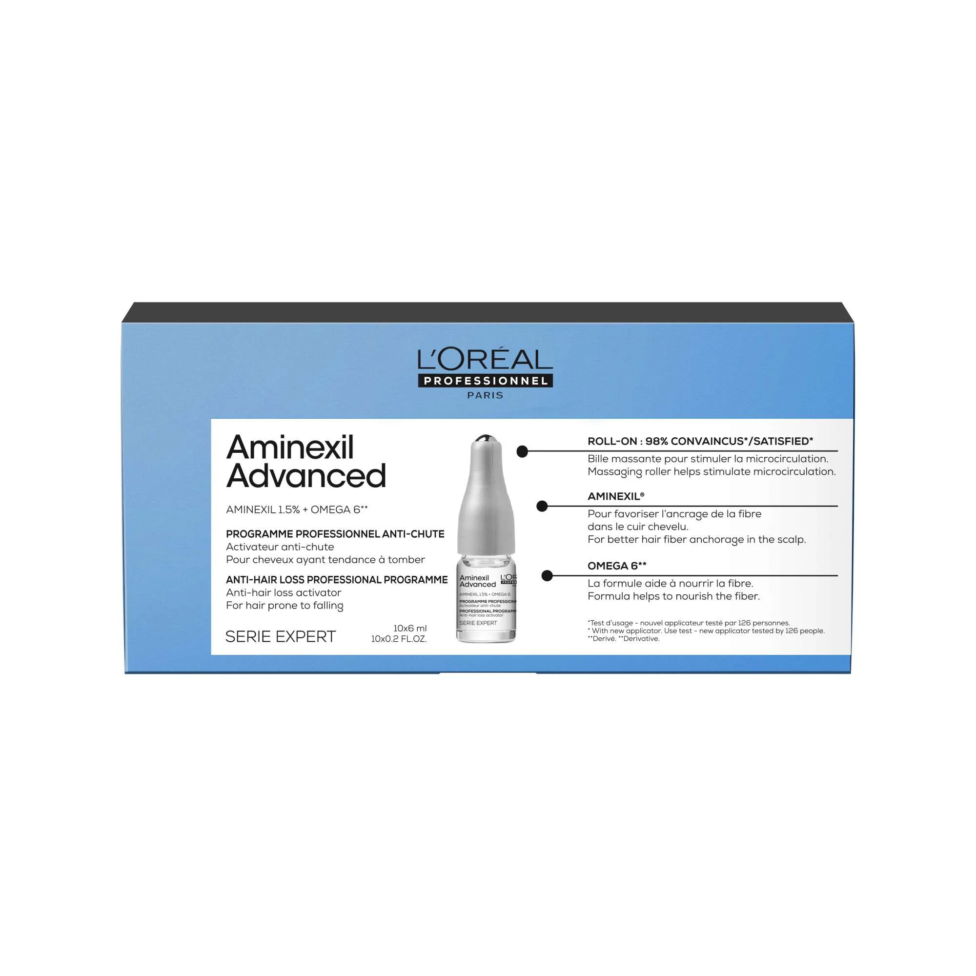 SERIE EXPERT AMINEXIL ADVANCED FIALE ANTI HAIR LOSS 10×6 ML.