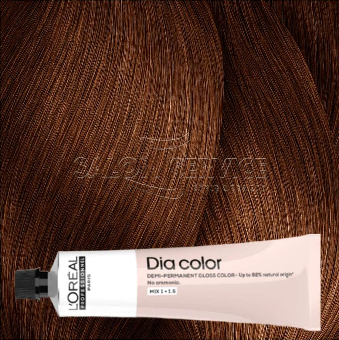 DIA COLOR 6,45 – BIONDO SCURO RAME MOGANO 60 ML.