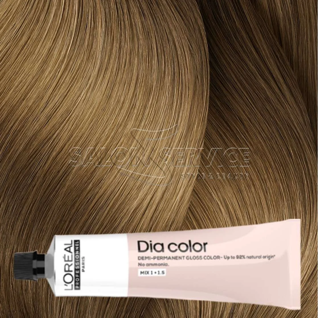 DIA COLOR 8,31 – BIONDO CHIARO DORATO CENERE 60 ML.