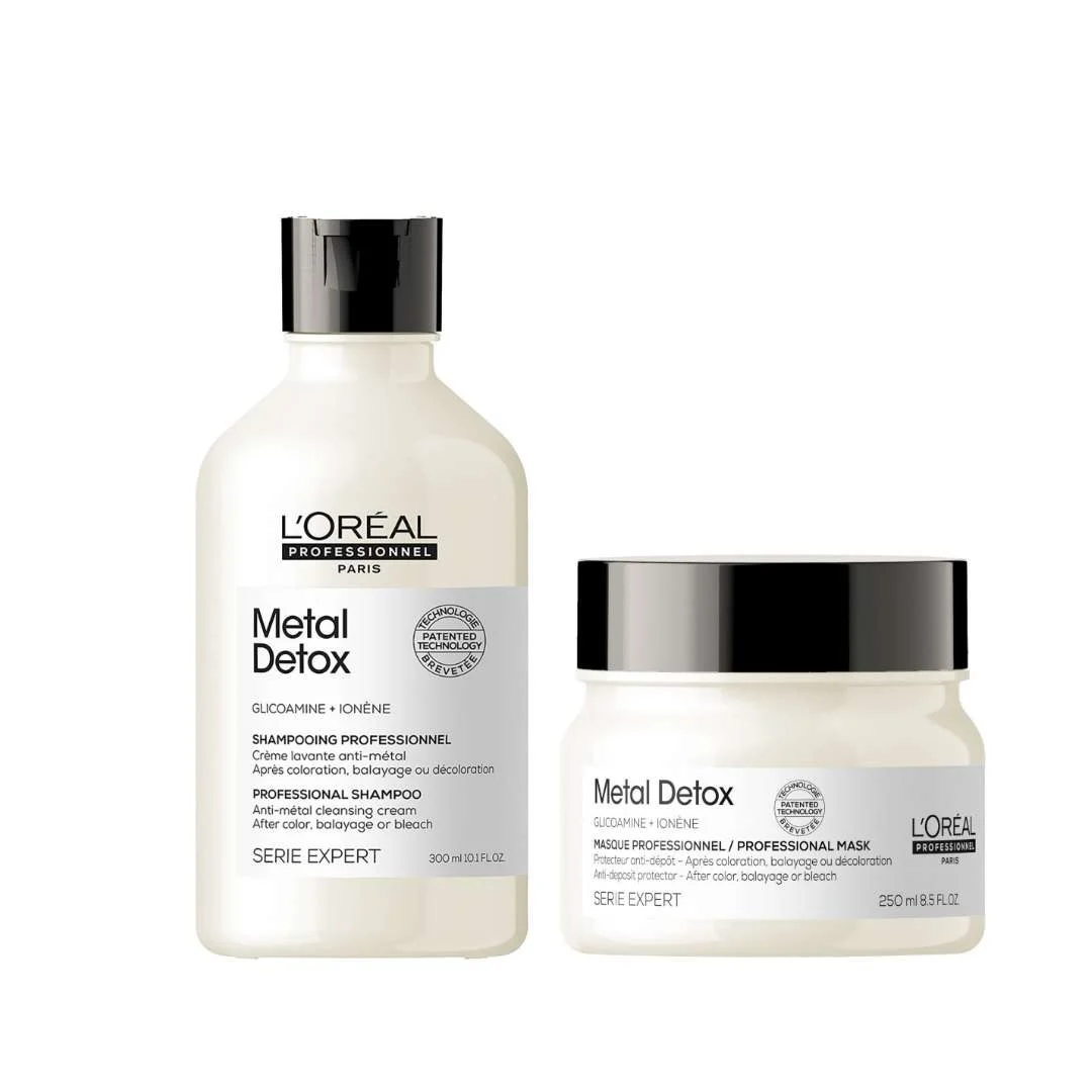 SERIE EXPERT METAL DETOX SHAMPOO 300 ML. + METAL DETOX MASCHERA 250 ML.
