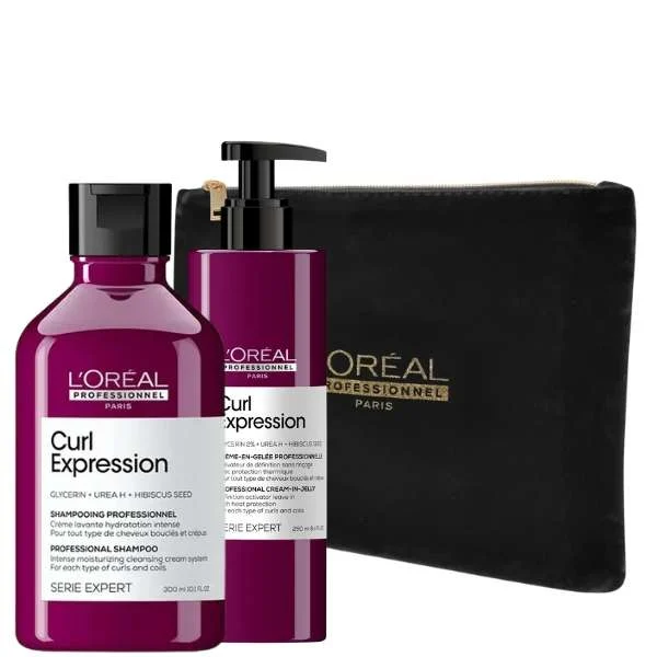 IDEE REGALO DONNA – SERIE EXPERT CURL EXPRESSION SHAMPOO + CURL EXPRESSION CREAM-IN-JELLY + POCHETTE
