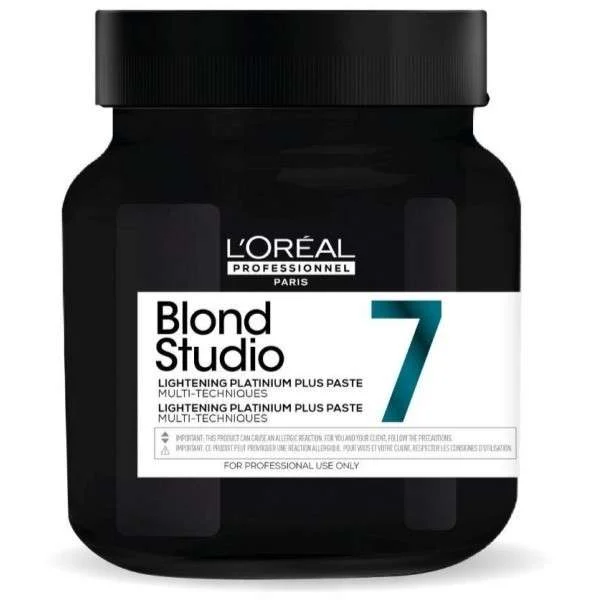 BLOND STUDIO LIGHTENING PLATINIUM PLUS PASTE MULTI TECHNIQUES 7 LEVEL 500 GR.