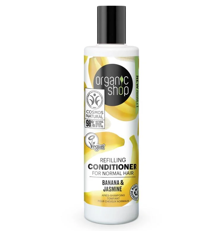 ORGANIC SHOP Banana & Jasmine – Refilling Conditioner For Normal Hair