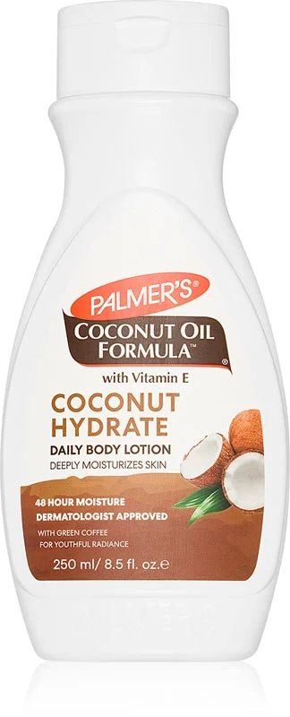 Palmer’s Mani e corpo olio di cocco Formula latte idratante corpo con vitamina E 250 ml