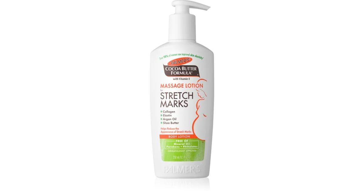 Palmer’s burro di cacao Formula latte per massaggi contro le smagliature 250 ml