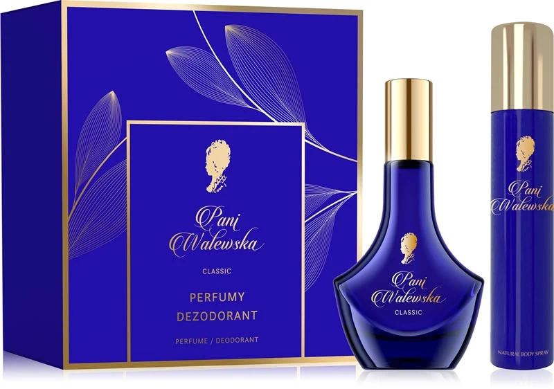 Pani Walewska Classic blue confezione regalo da donna Eau de Parfum 30 ml + deodorante con diffusore 90 ml