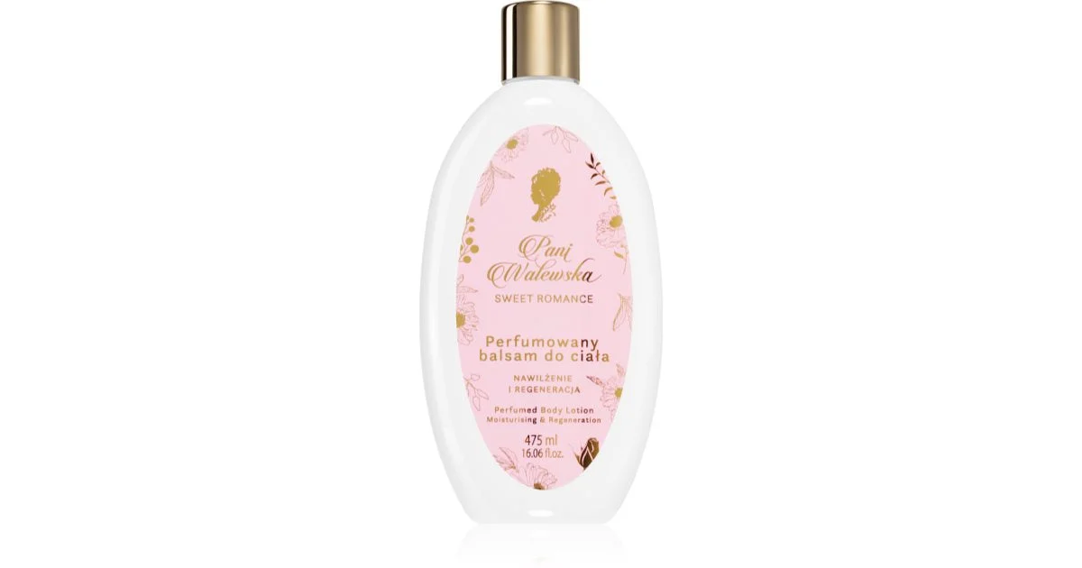 Pani Walewska Sweet Romance latte corpo profumato da donna 475 ml
