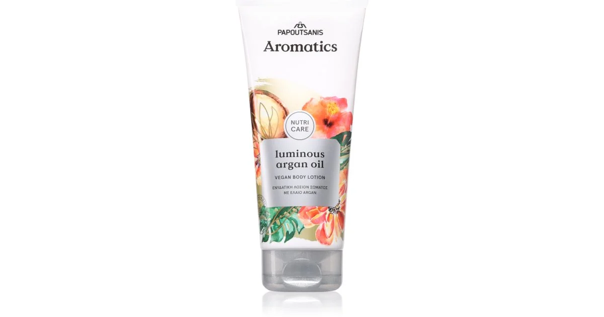 PAPOUTSANIS Aromatics Luminous olio di Argan gel doccia 200 ml