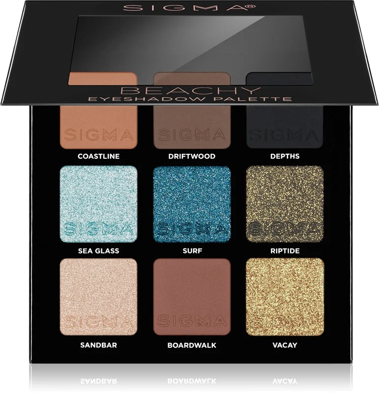 Sigma Beauty Party on The Go palette di ombretti colore Beachy 9 g