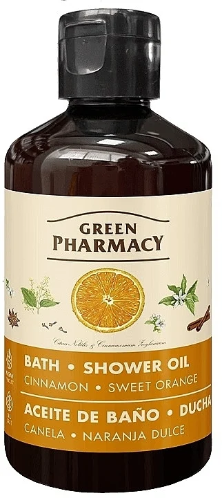 Olio da bagno e doccia "Mandarino e cannella"