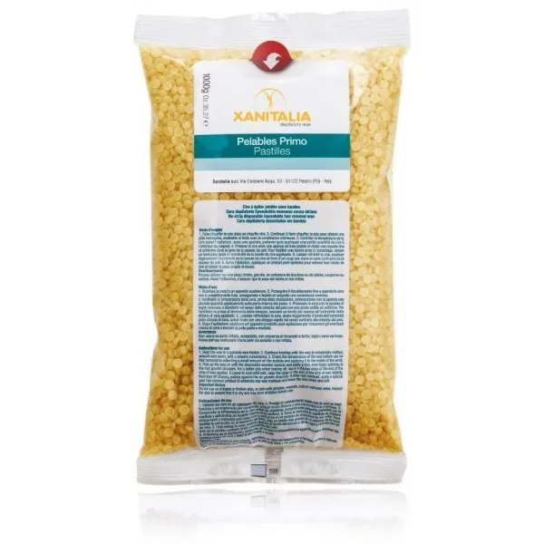 XANITALIA CERA BRASILIANA SENZA STRISCE MIELE GIALLA 1KG