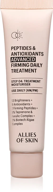 Allies of Skin Peptides & antiossidanti Advanced crema riorno e notte rassodante intensa per idratare e tendere la pelle 12 ml