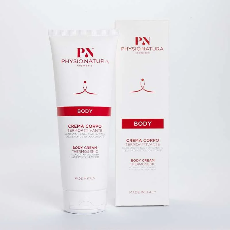 PHYSIO NATURA HOMECARE – BODY CREMA CORPO TERMOATTIVANTE 250 ML.
