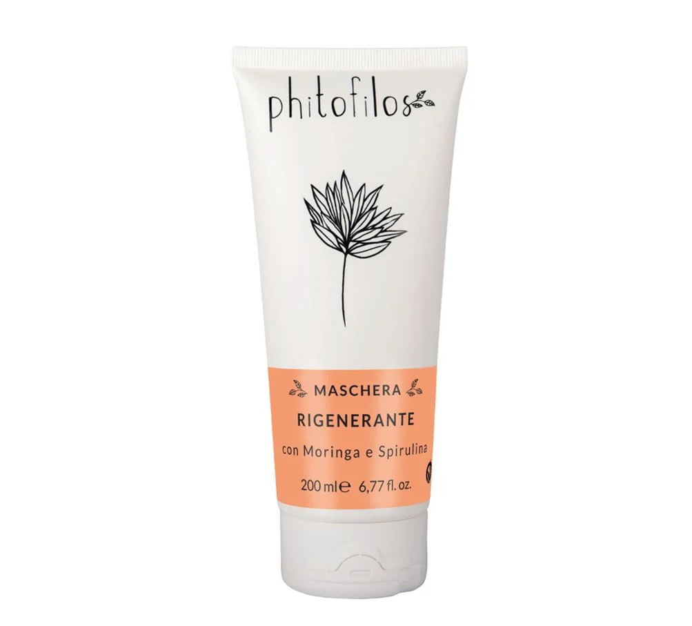 PHITOFILOS Maschera Capelli Rigenerante con Moringa e Spirulina