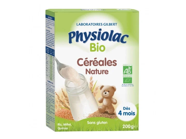 Physiolac BIO Cereali Naturali Da 4 mesi 200g