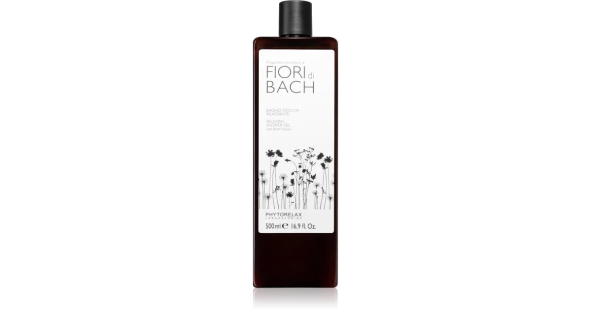 Phytorelax Laboratories Fiori di Bach gel doccia rilassante 500 ml