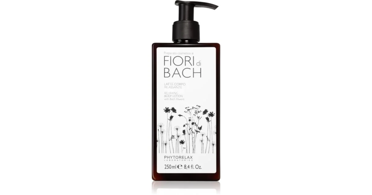 Phytorelax Laboratories Fiori di Bach latte corpo rilassante 250 ml