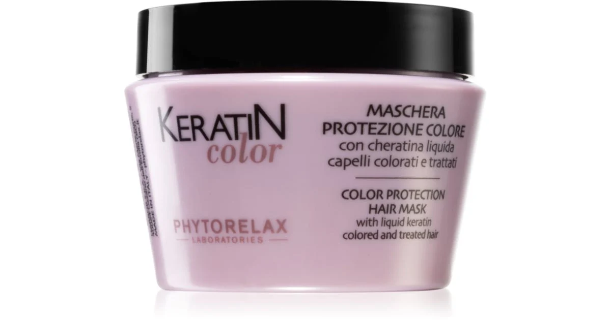 Phytorelax Laboratories Color maschera per capelli con cheratina 250 ml