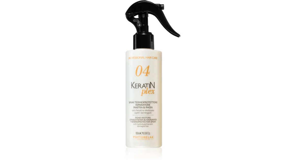 Phytorelax Laboratories Keratin Plex spray protettivo per la termoprotezione dei capelli 180 ml